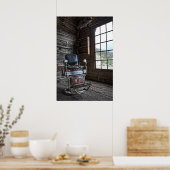 Ghost Town Barber Stoel - Bannack Montana Poster (Keuken)
