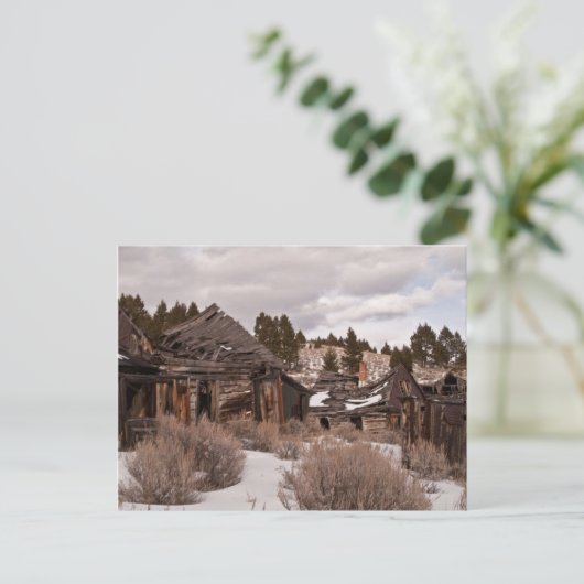 Ghost Town Briefkaart (Staand voorkant)