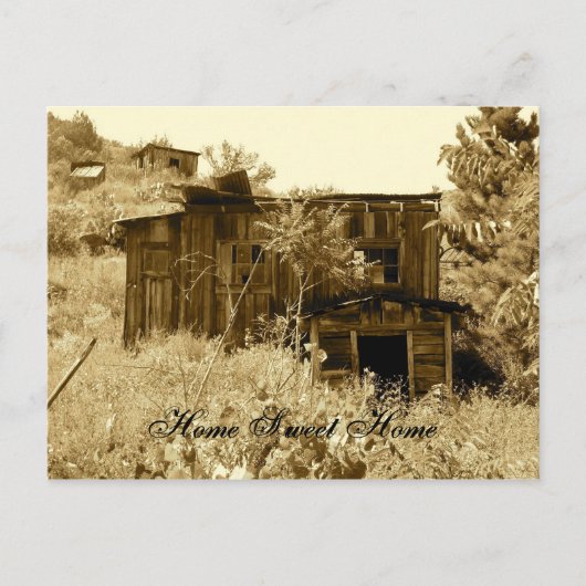 Ghost Town Briefkaart (Voorkant)