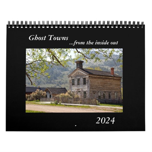 Ghost Town Calendar van binnenuit Kalender (Hoes)