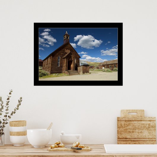 Ghost Town Church Poster (Keuken)