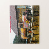 Ghost Town Colorado.kerstcadeautjes Legpuzzel (Verticaal)