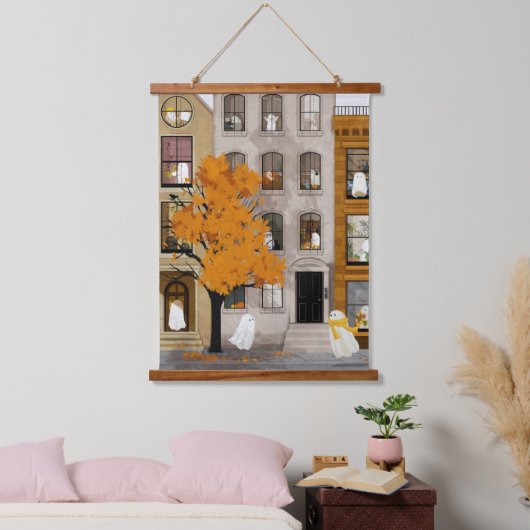 Ghost Town Hangend Wandkleed (Slaapkamer)