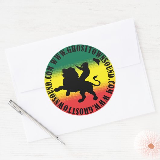 Ghost Town Sound Grote Sticker (Envelop)