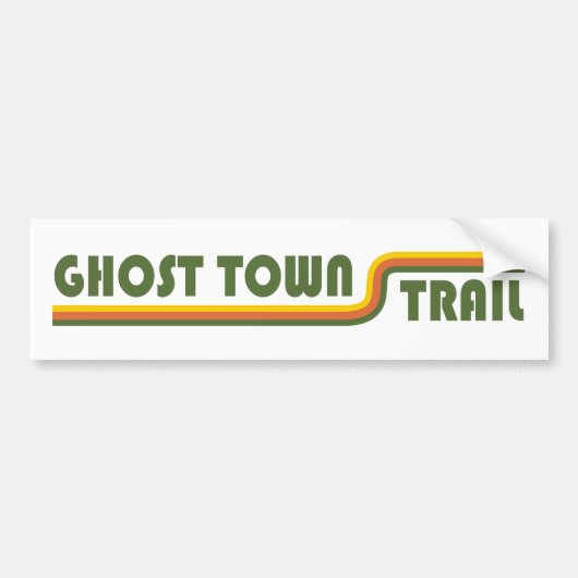 Ghost Town Trail Pennsylvania Bumpersticker (Voorkant)