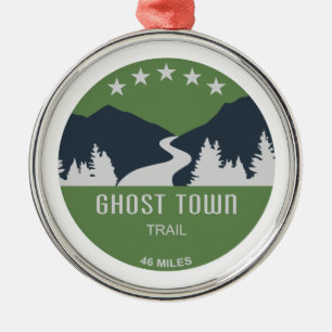 Ghost Town Trail Pennsylvania Metalen Ornament