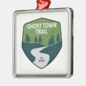 Ghost Town Trail Pennsylvania Metalen Ornament (Links)