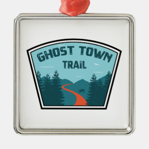 Ghost Town Trail Pennsylvania Metalen Ornament