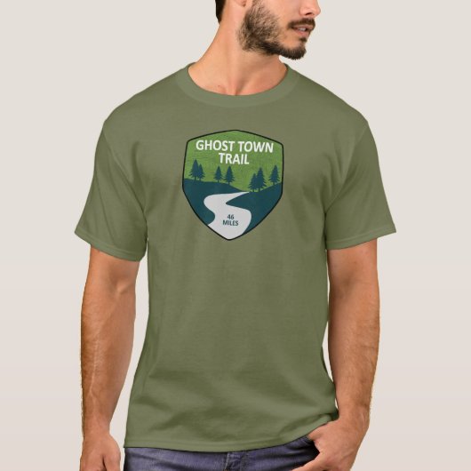 Ghost Town Trail Pennsylvania T-shirt (Voorkant)