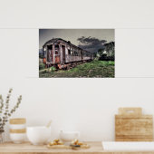 Ghost Town Train - Montana Poster (Keuken)