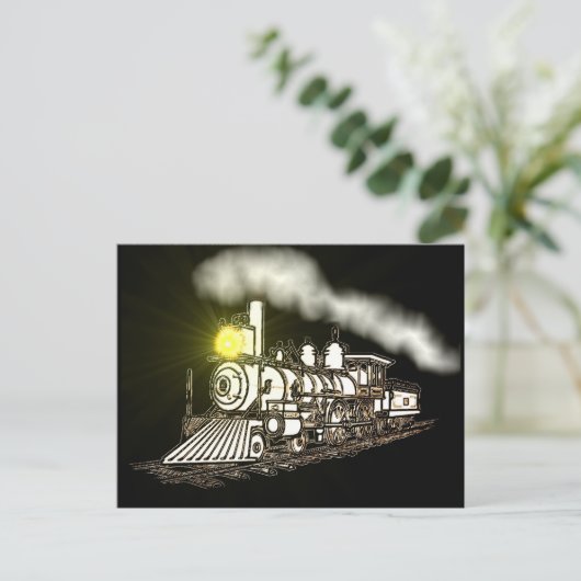 Ghost Train Briefkaart (Staand voorkant)