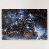 Ghost Train locomotief Legpuzzel (Horizontaal)