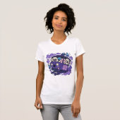 Ghost Train Party – Kawaii Geesten aan Boord T-shirt (Voorkant volledig)