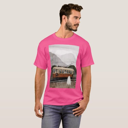 Ghost Tram T-shirt (Voorkant volledig)