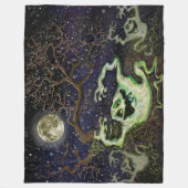 Ghost Tree Fleece Blanket Deken (Voorkant)