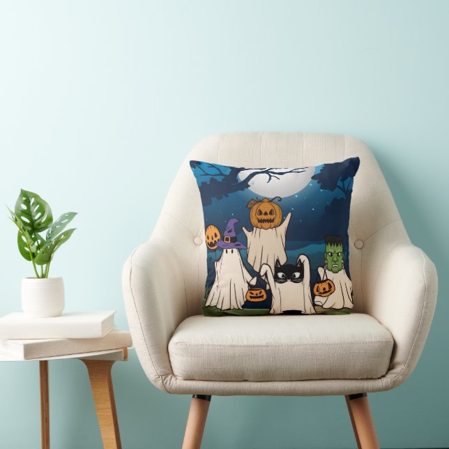 Ghost Trick or Treaters Sierkussen (Stoel)