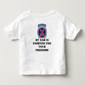 Ghost Troop Toddler Shirt (Achterkant)