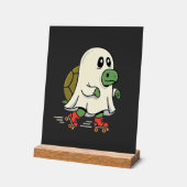 Ghost Turtle Roller Skates Halloween Design_1 Acryl Bord (Hoek)