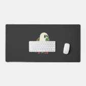 Ghost Turtle Roller Skates Halloween Design_1 Bureaumat (Keyboard & Muis)