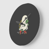 Ghost Turtle Roller Skates Halloween Design_1 Grote Klok (Hoek)