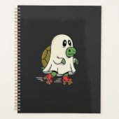 Ghost Turtle Roller Skates Halloween Design_1 Planner (Voorkant)