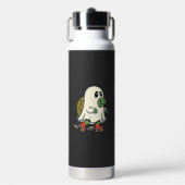 Ghost Turtle Roller Skates Halloween Design_1 Waterfles (Voorkant)