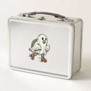 Ghost Turtle Roller Skating Vintage Halloween-ontw