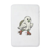 Ghost Turtle Roller Skating Vintage Halloween-ontw Badmat (Voorkant Verticaal)