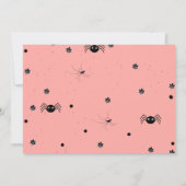 Ghost Two Spooky Halloween 2e verjaardagsfeestje Kaart (Achterkant)