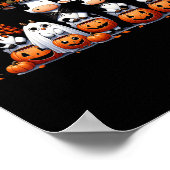 Ghost Uilen Koeien Halloween Dieren Koe Lover Spoo Poster (Hoek)