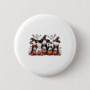 Ghost Uilen Koeien Halloween Dieren Koe Lover Spoo Ronde Button 5,7 Cm
