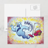 Ghost Vacuum Cleaner Nightmare Briefkaart (Voorkant / Achterkant)