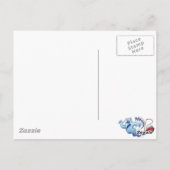 Ghost Vacuum Cleaner Nightmare Briefkaart (Achterkant)