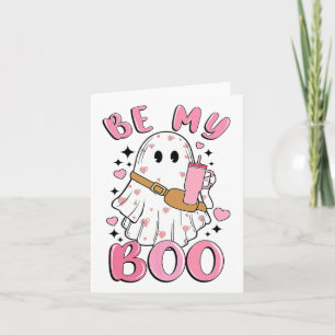 Ghost Valentine Wees Mijn Boo Kaart