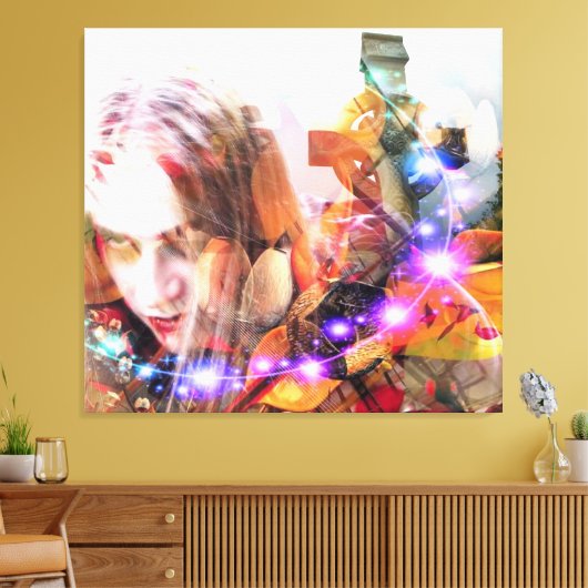 Ghost Vampire Canvas Afdruk (Insitu (Woonkamer))