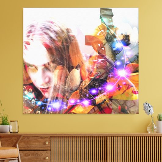 Ghost Vampire Canvas Afdruk (Insitu (Woonkamer))