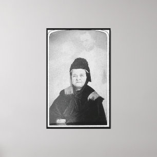 Ghost van Abraham Lincoln met Mary Lincoln 1869 Canvas Afdruk