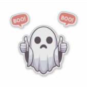 Ghost van afkeuring sticker (Voorkant)
