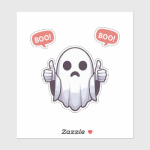 Ghost van afkeuring sticker