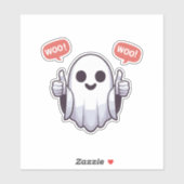 Ghost van goedkeuring sticker (Vel)