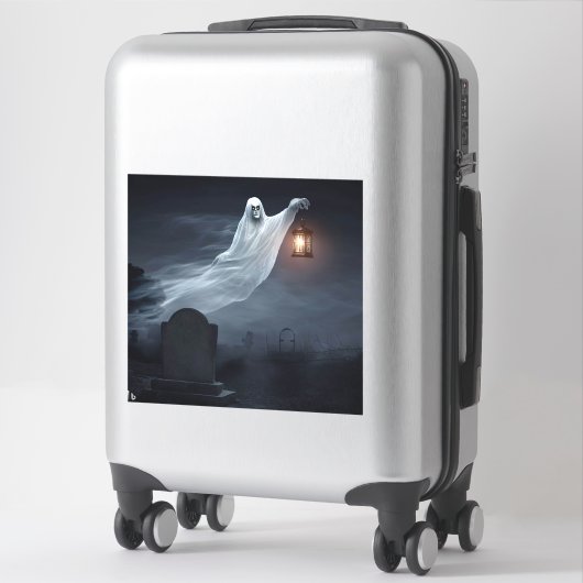 Ghost van Lantern Light Sticker (Koffer)