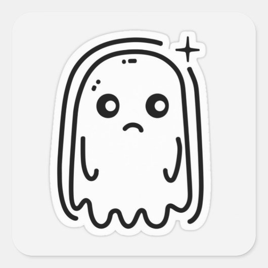 Ghost van Sticker voor afkeuring (Voorkant)