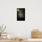 Ghost-venster voor gehakt hotel poster (Keuken)