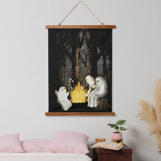 Ghost-verhalen Hangend Wandkleed (Slaapkamer)