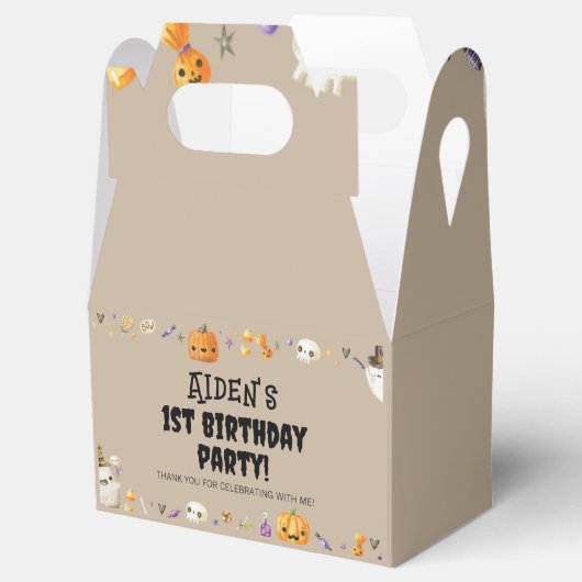 Ghost Verjaardagsfeestje Favor Box Bedankdoosjes (Geopend)