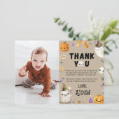  Ghost Verjaardagsfoto Dank je kaart (Staand voorkant)