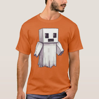 Ghost Video Gamer Piel Halloween Matching Kostuum T-shirt