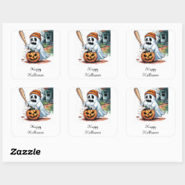 Ghost Vierkante Sticker