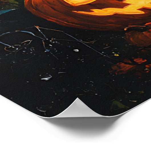 Ghost Village Art Poster (Hoek)