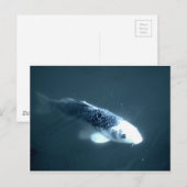"Ghost" vis Briefkaart (Voorkant / Achterkant)